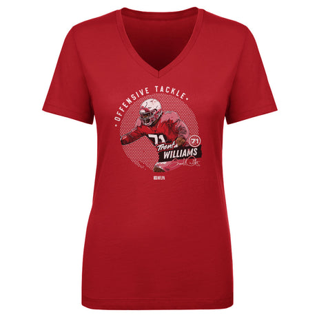 Trent Williams Women's V-Neck T-Shirt | 500 LEVEL