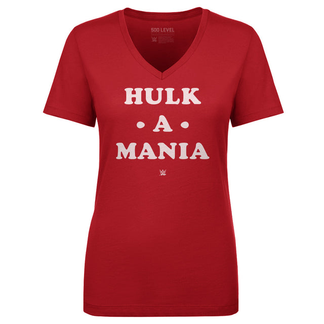 Hulk Hogan Women's V-Neck T-Shirt | 500 LEVEL