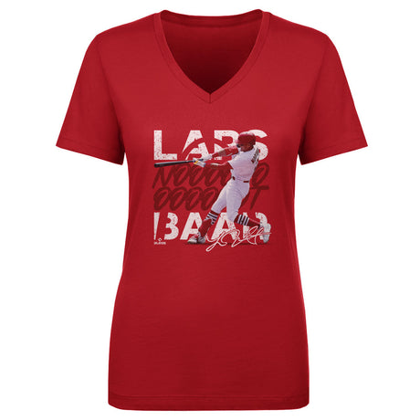 Lars Nootbaar Women's V-Neck T-Shirt | 500 LEVEL