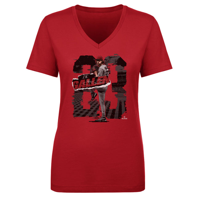 Zac Gallen Women's V-Neck T-Shirt | 500 LEVEL