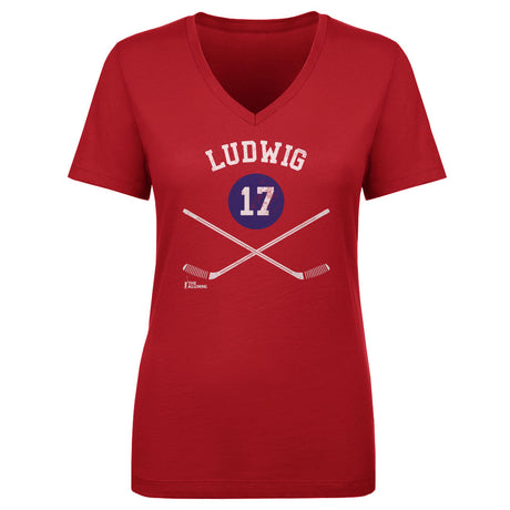 Craig Ludwig Women's V-Neck T-Shirt | 500 LEVEL