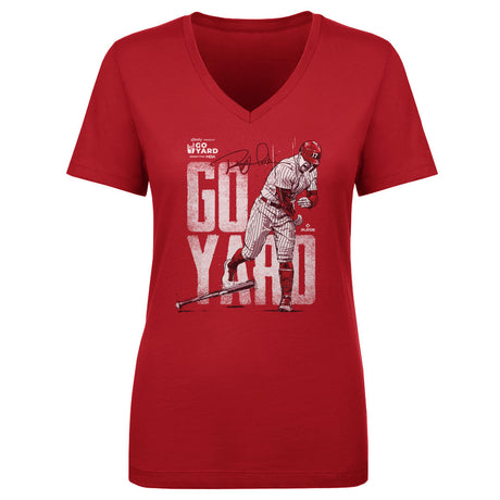 GO YARD Women's V-Neck T-Shirt | 500 LEVEL