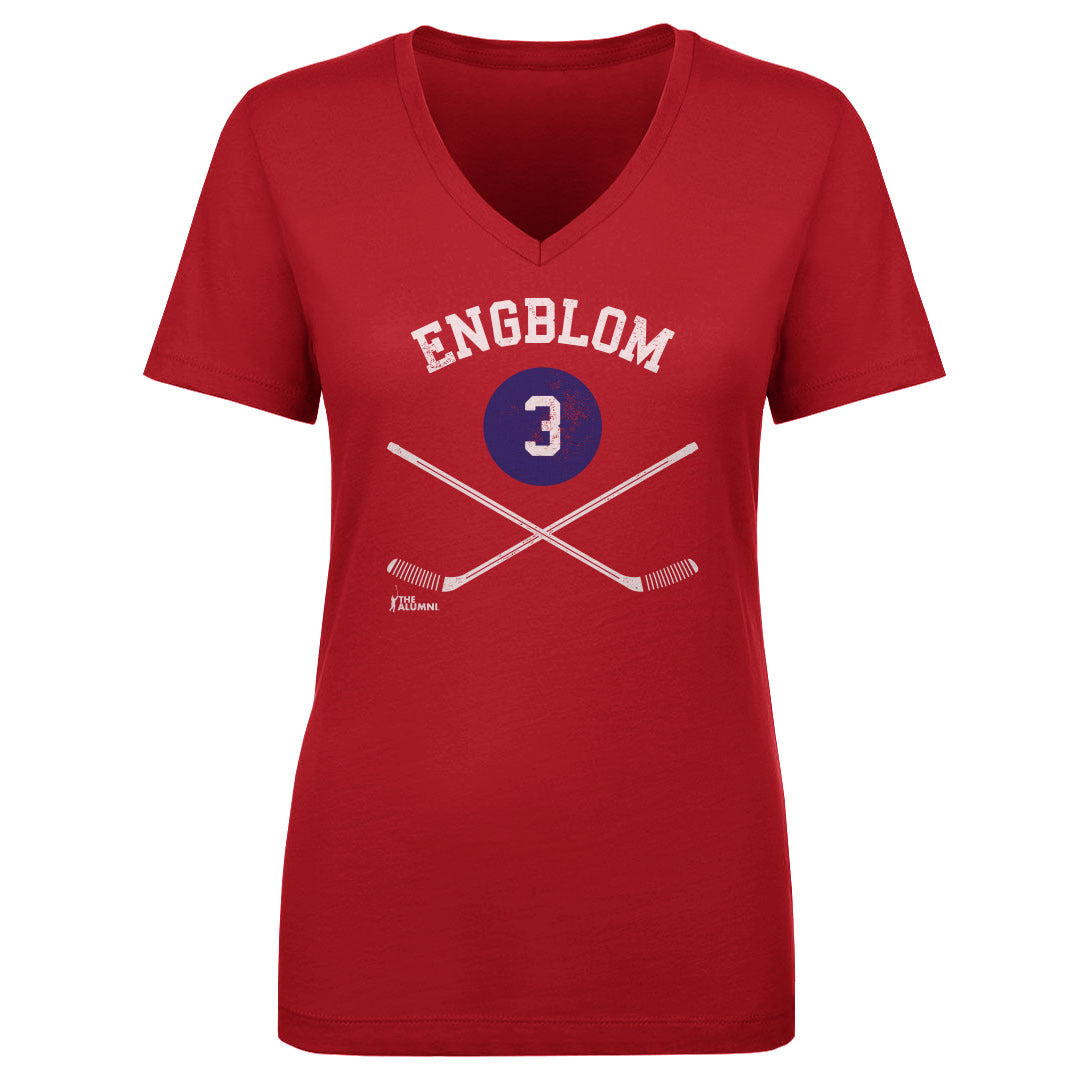 Brian Engblom Women's V-Neck T-Shirt | 500 LEVEL