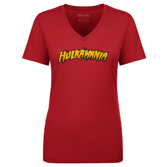 Hulk Hogan Women's V-Neck T-Shirt | 500 LEVEL