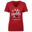 Paul Coffey Women's V-Neck T-Shirt | 500 LEVEL