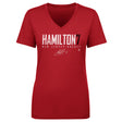 Dougie Hamilton Women's V-Neck T-Shirt | 500 LEVEL