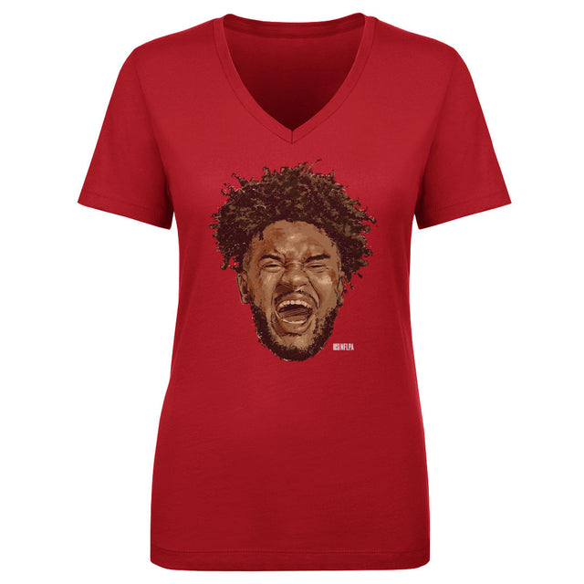 Paris Johnson Jr. Women's V-Neck T-Shirt | 500 LEVEL