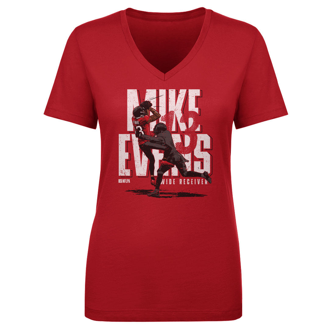 Mike Evans Women's V-Neck T-Shirt | 500 LEVEL