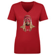 George Kittle Women's V-Neck T-Shirt | 500 LEVEL