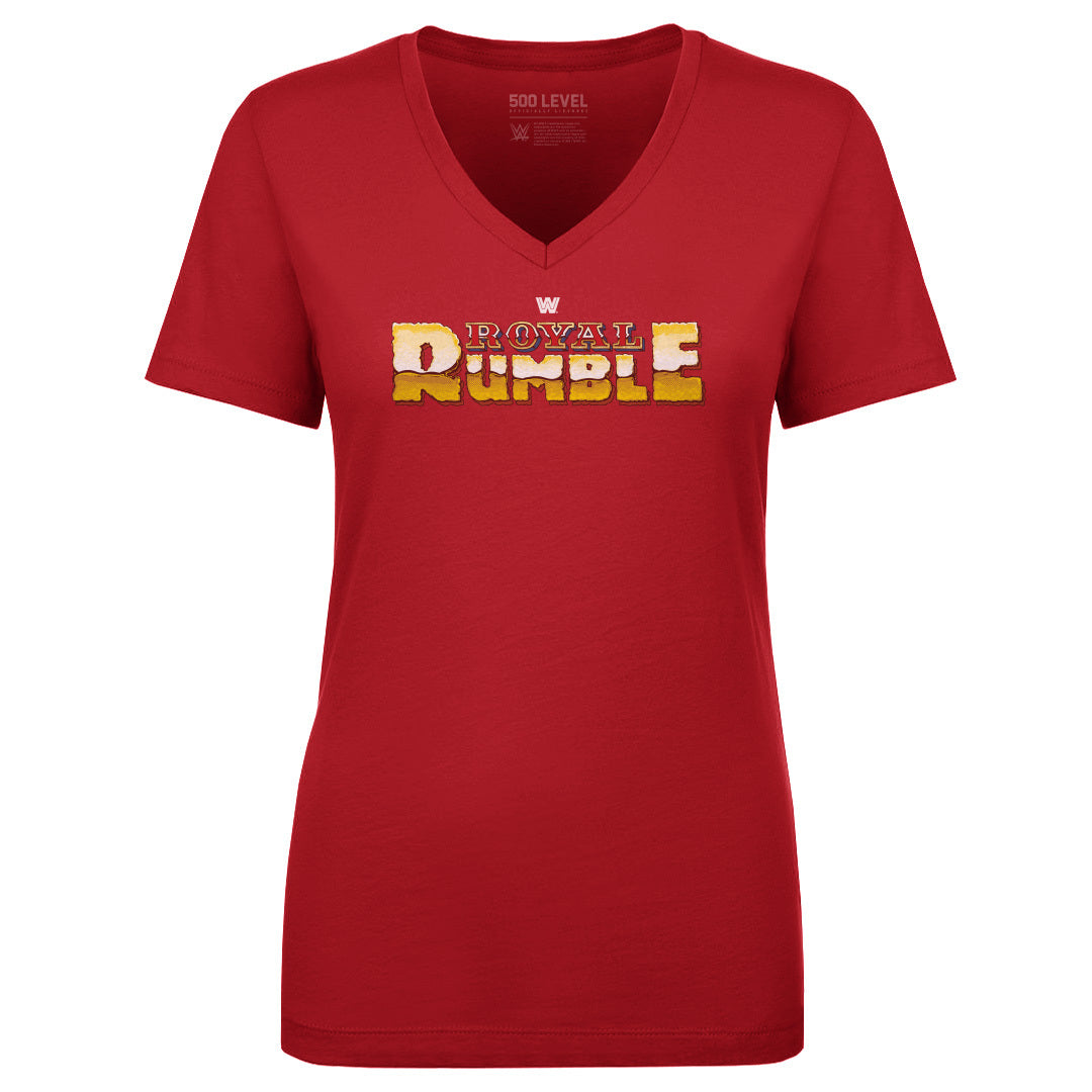 Royal Rumble Women's V-Neck T-Shirt | 500 LEVEL