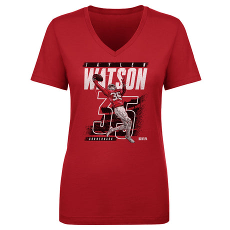 Jaylen Watson Women's V-Neck T-Shirt | 500 LEVEL