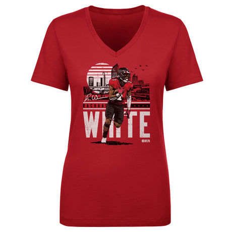 Rachaad White Women's V-Neck T-Shirt | 500 LEVEL