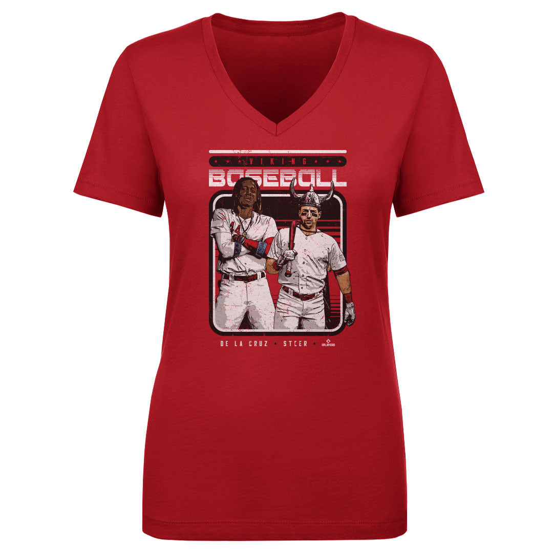 Spencer Steer Women's V-Neck T-Shirt | 500 LEVEL