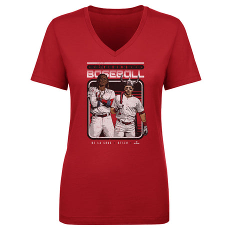 Spencer Steer Women's V-Neck T-Shirt | 500 LEVEL