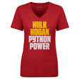 Hulk Hogan Women's V-Neck T-Shirt | 500 LEVEL