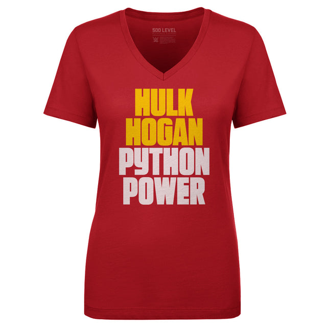 Hulk Hogan Women's V-Neck T-Shirt | 500 LEVEL