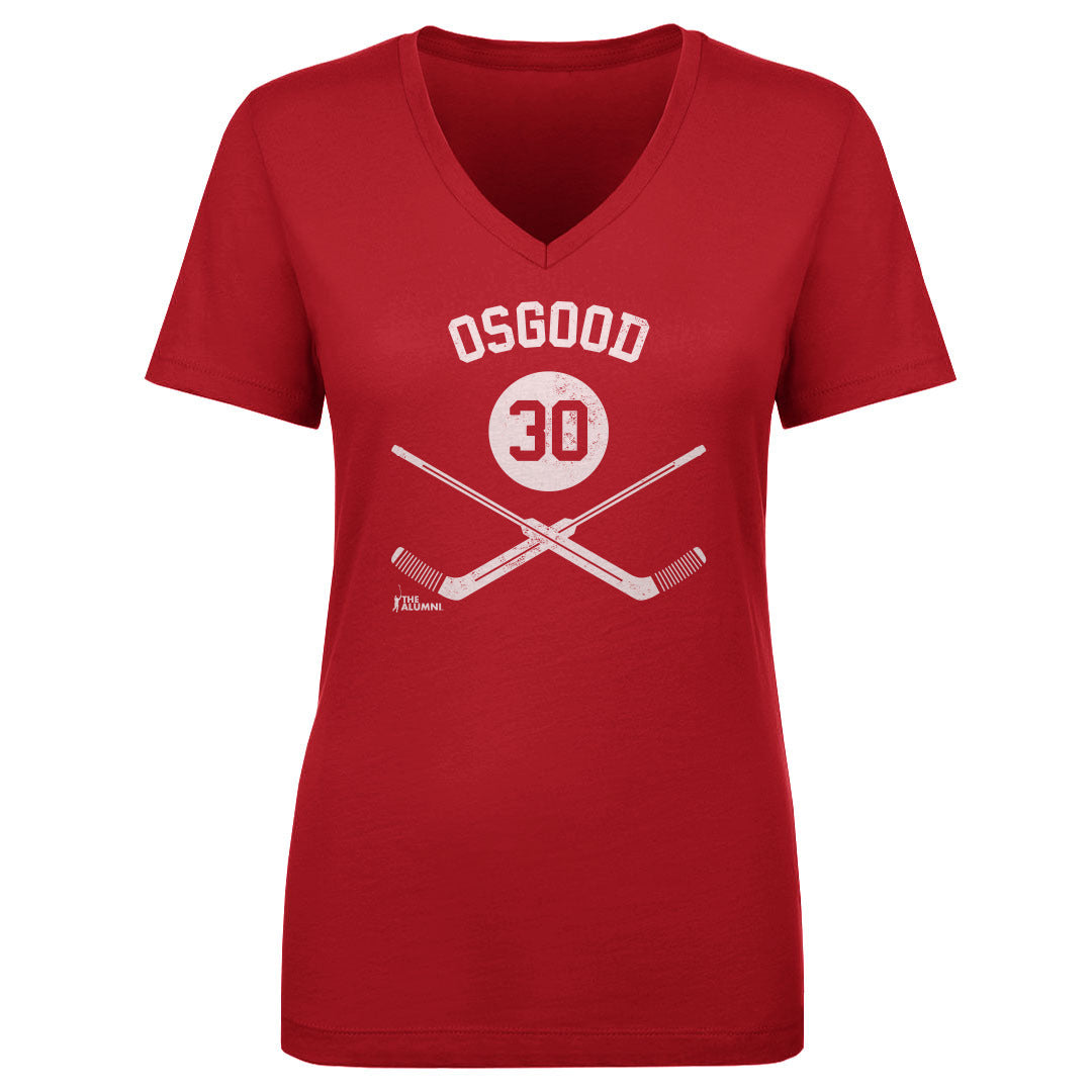 Chris Osgood Women&#39;s V-Neck T-Shirt | 500 LEVEL