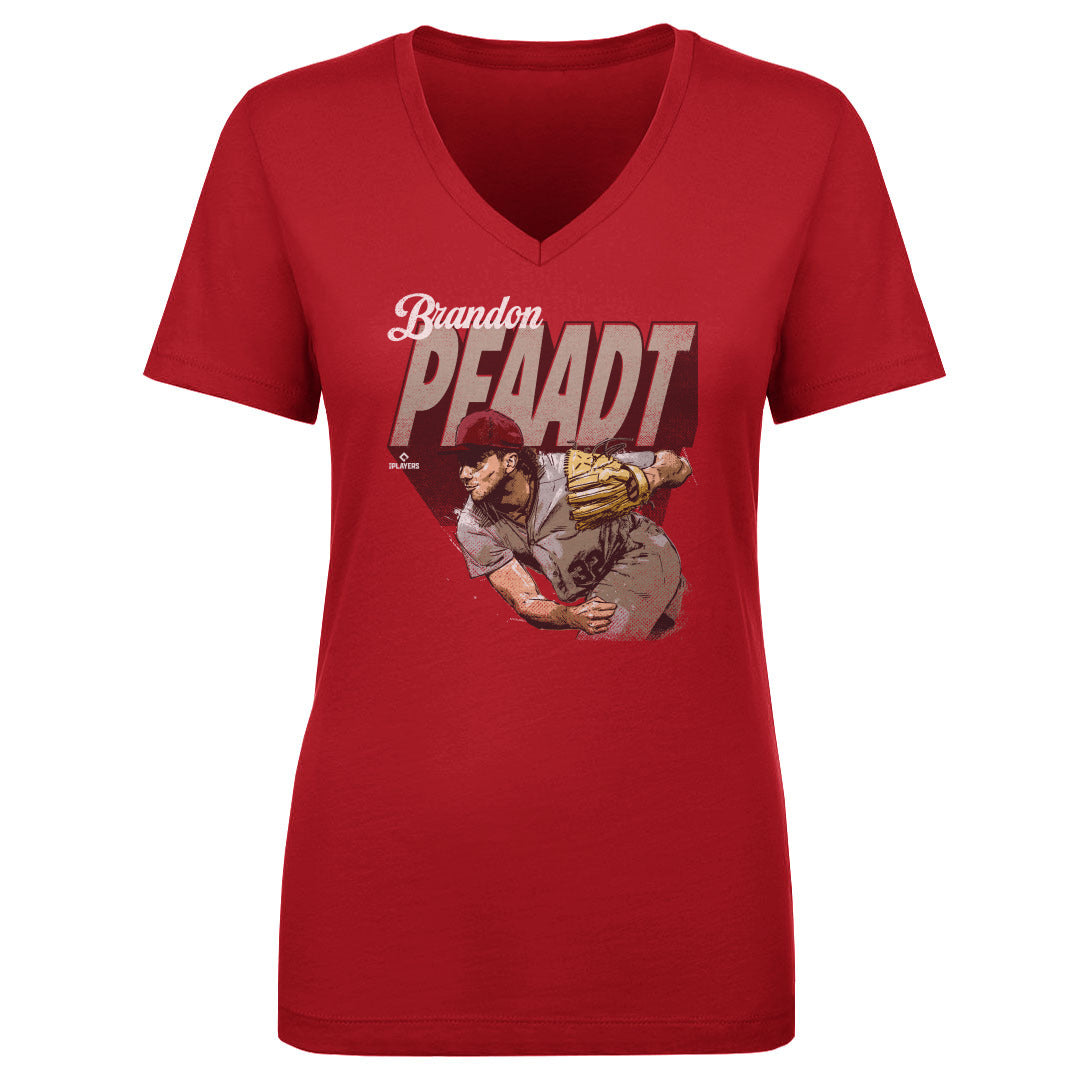 Brandon Pfaadt Women&#39;s V-Neck T-Shirt | 500 LEVEL