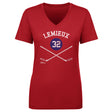 Claude Lemieux Women's V-Neck T-Shirt | 500 LEVEL