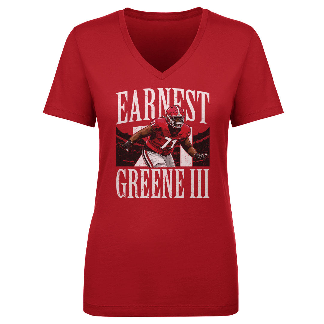 Earnest Greene III Women's V-Neck T-Shirt | 500 LEVEL