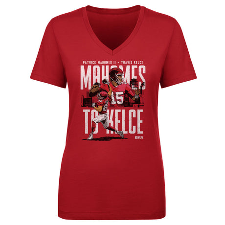 Patrick Mahomes Women's V-Neck T-Shirt | 500 LEVEL