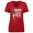 Isiah Pacheco Women's V-Neck T-Shirt | 500 LEVEL