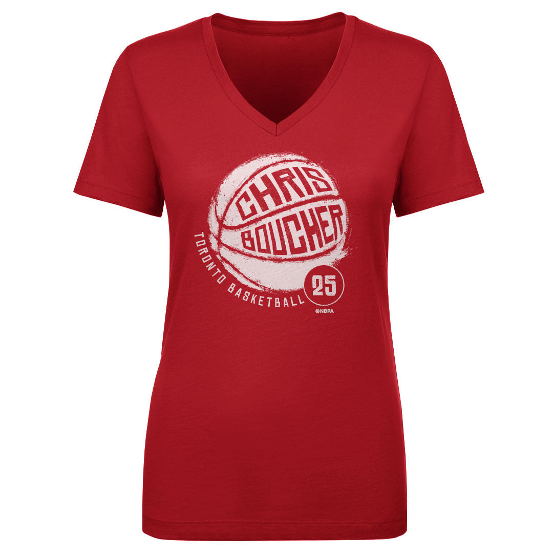 Chris Boucher Women&#39;s V-Neck T-Shirt | 500 LEVEL