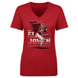 Isiah Pacheco Women's V-Neck T-Shirt | 500 LEVEL