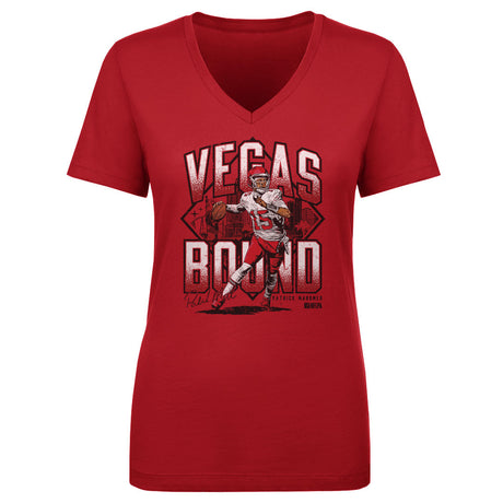 Patrick Mahomes Women's V-Neck T-Shirt | 500 LEVEL
