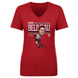 Jean Beliveau Women's V-Neck T-Shirt | 500 LEVEL