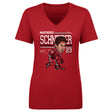 Mathieu Schneider Women's V-Neck T-Shirt | 500 LEVEL