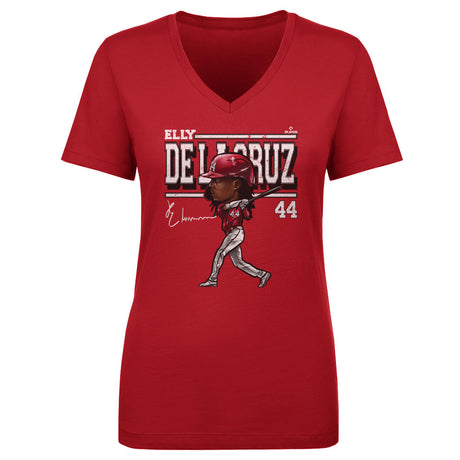 Elly De La Cruz Women's V-Neck T-Shirt | 500 LEVEL