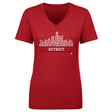 Detroit Women's V-Neck T-Shirt | 500 LEVEL