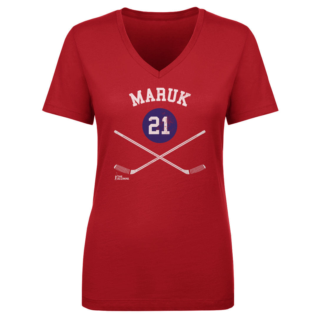 Dennis Maruk Women's V-Neck T-Shirt | 500 LEVEL