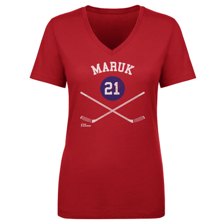 Dennis Maruk Women's V-Neck T-Shirt | 500 LEVEL