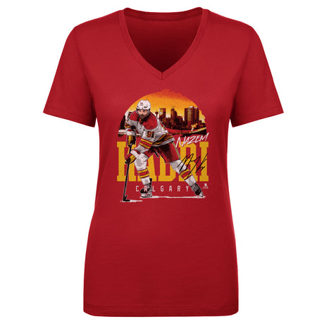 Nazem Kadri Women's V-Neck T-Shirt | 500 LEVEL