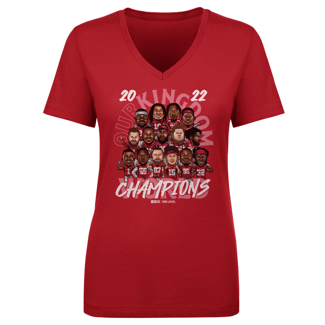 Kansas City Women's V-Neck T-Shirt | 500 LEVEL