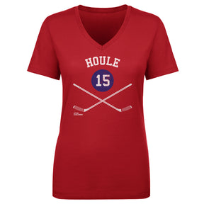 Rejean Houle Women's V-Neck T-Shirt | 500 LEVEL