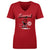 Denis Savard Women's V-Neck T-Shirt | 500 LEVEL