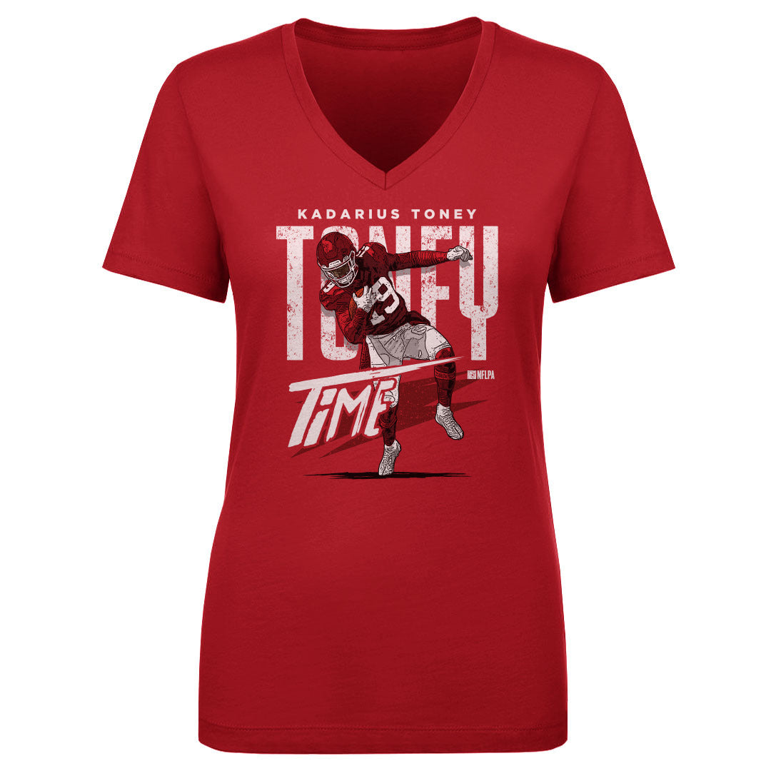 Kadarius Toney Women&#39;s V-Neck T-Shirt | 500 LEVEL