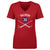 Rogie Vachon Women's V-Neck T-Shirt | 500 LEVEL