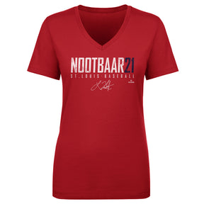 Lars Nootbaar Women's V-Neck T-Shirt | 500 LEVEL