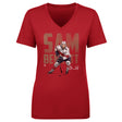 Sam Bennett Women's V-Neck T-Shirt | 500 LEVEL