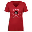 Stan Mikita Women's V-Neck T-Shirt | 500 LEVEL