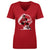 Brandon Montour Women's V-Neck T-Shirt | 500 LEVEL