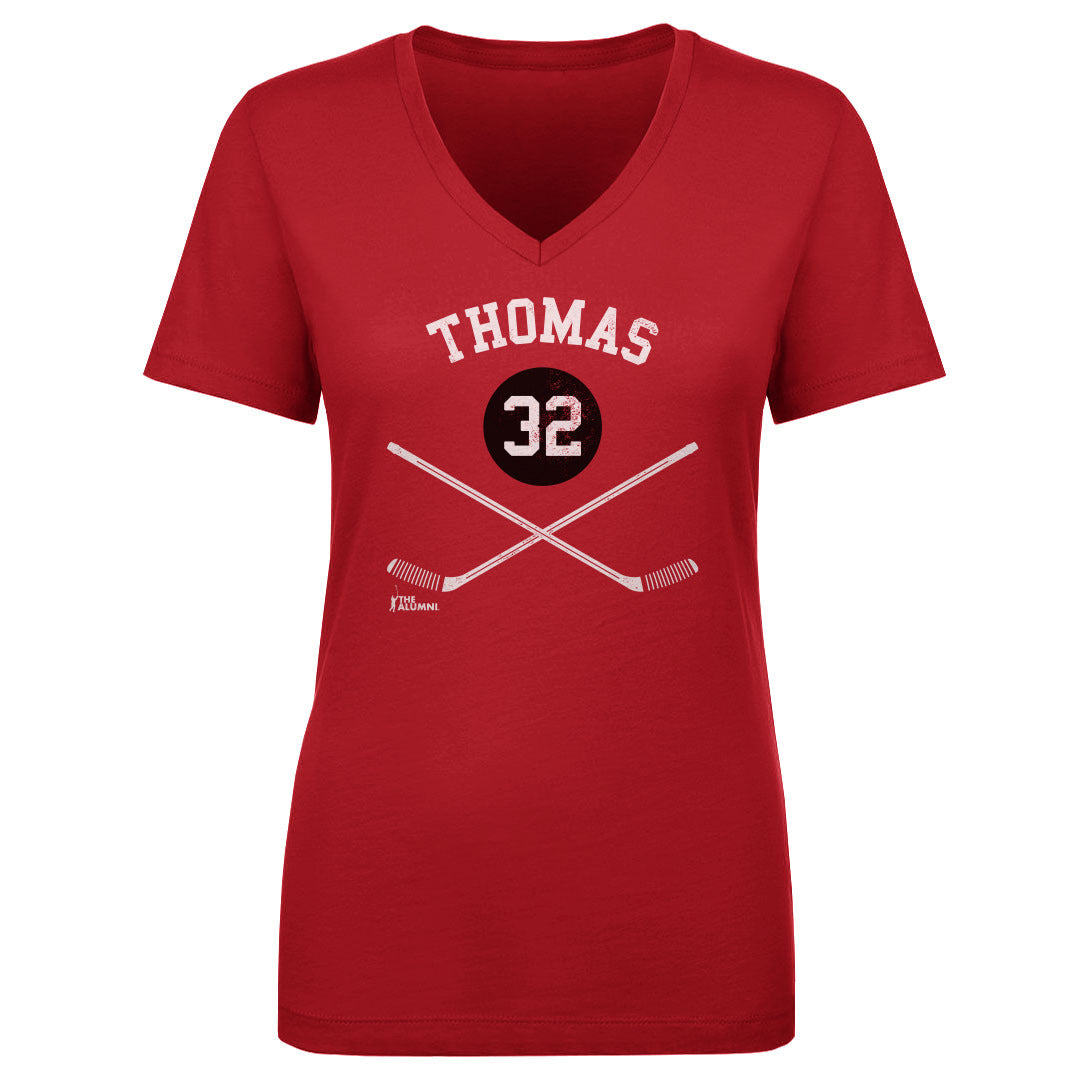 Steve Thomas Women's V-Neck T-Shirt | 500 LEVEL