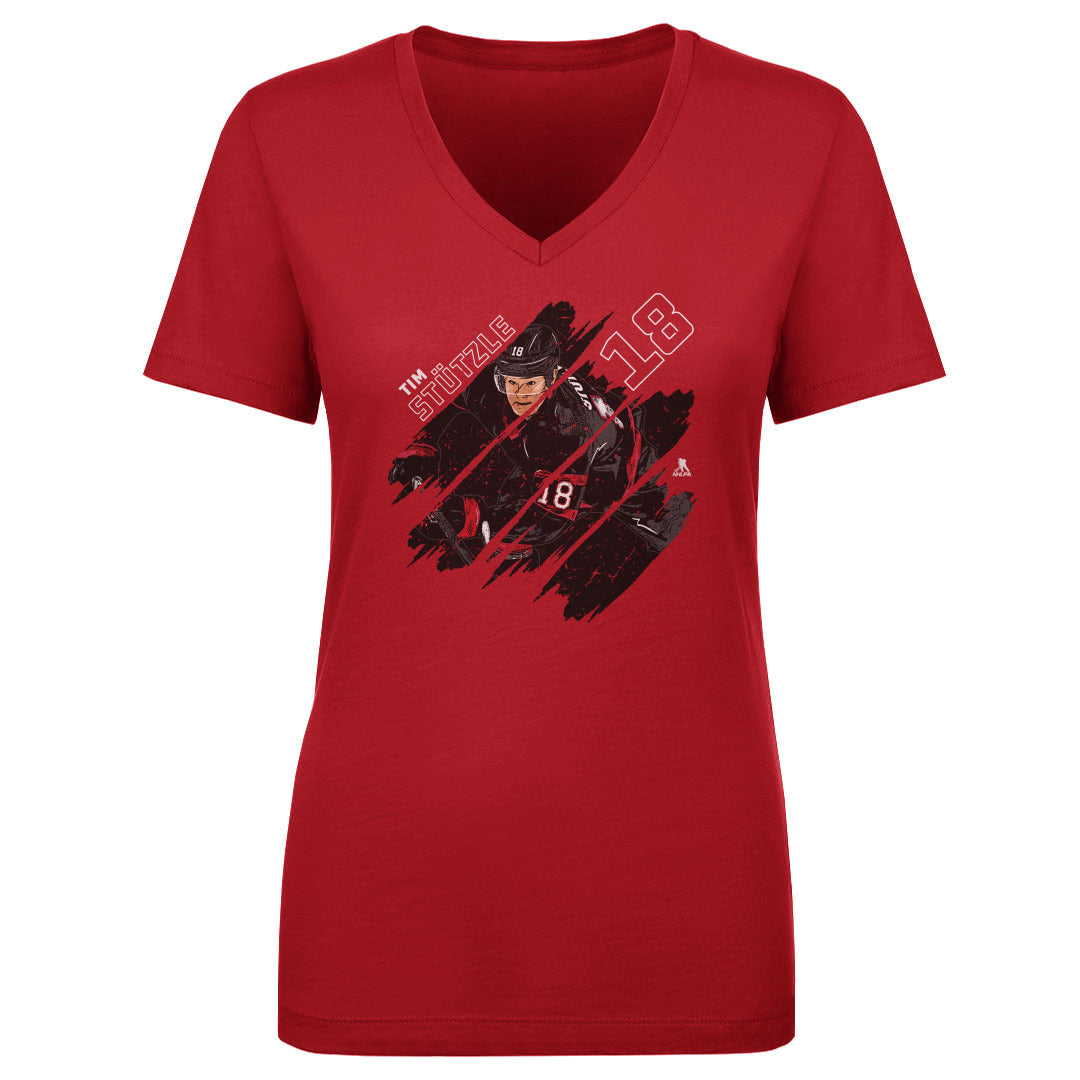 Tim Stutzle Women's V-Neck T-Shirt | 500 LEVEL