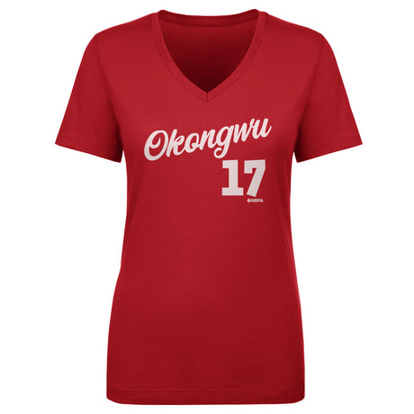 Onyeka Okongwu Women's V-Neck T-Shirt | 500 LEVEL
