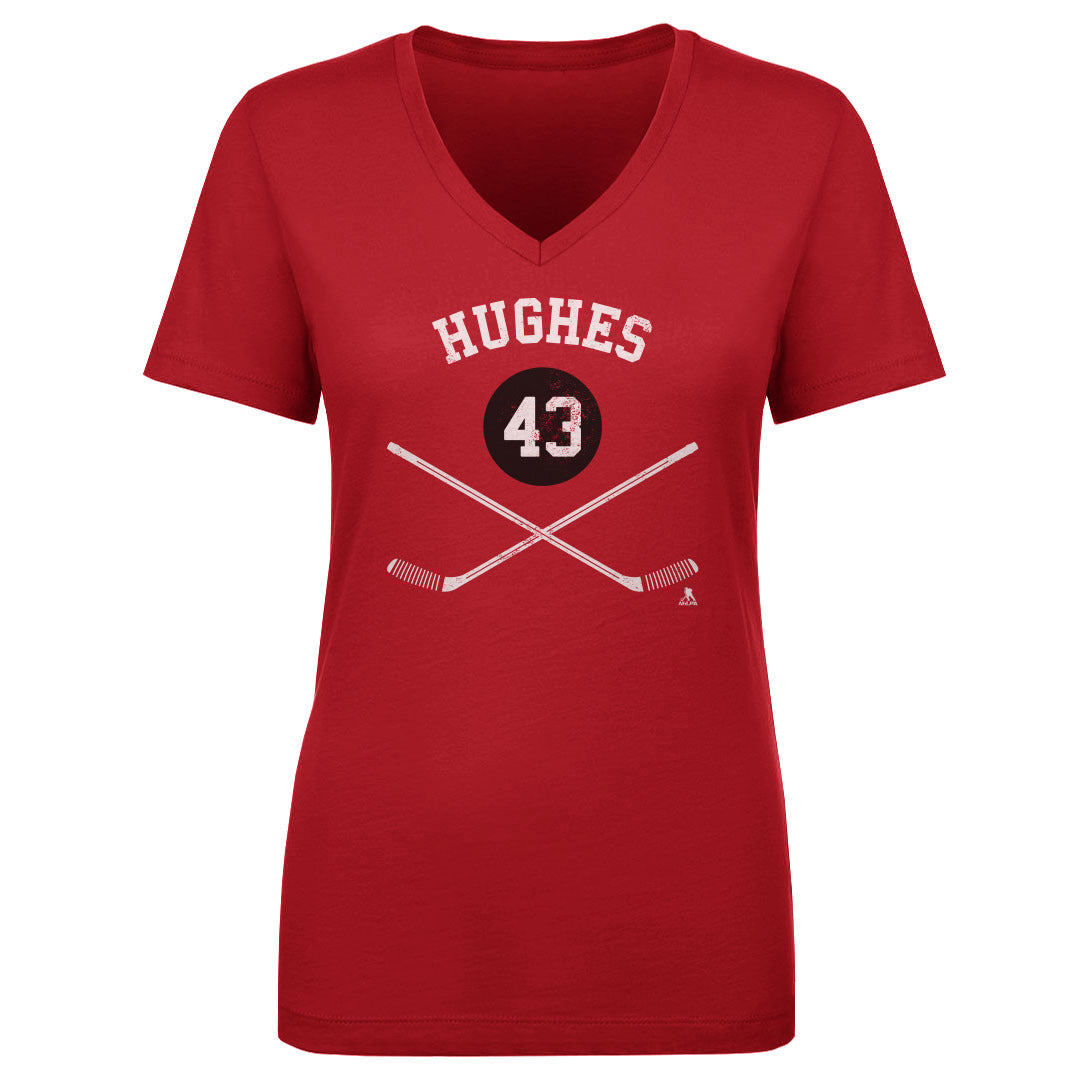 Luke Hughes Women&#39;s V-Neck T-Shirt | 500 LEVEL