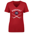 Sergei Bobrovsky Women's V-Neck T-Shirt | 500 LEVEL